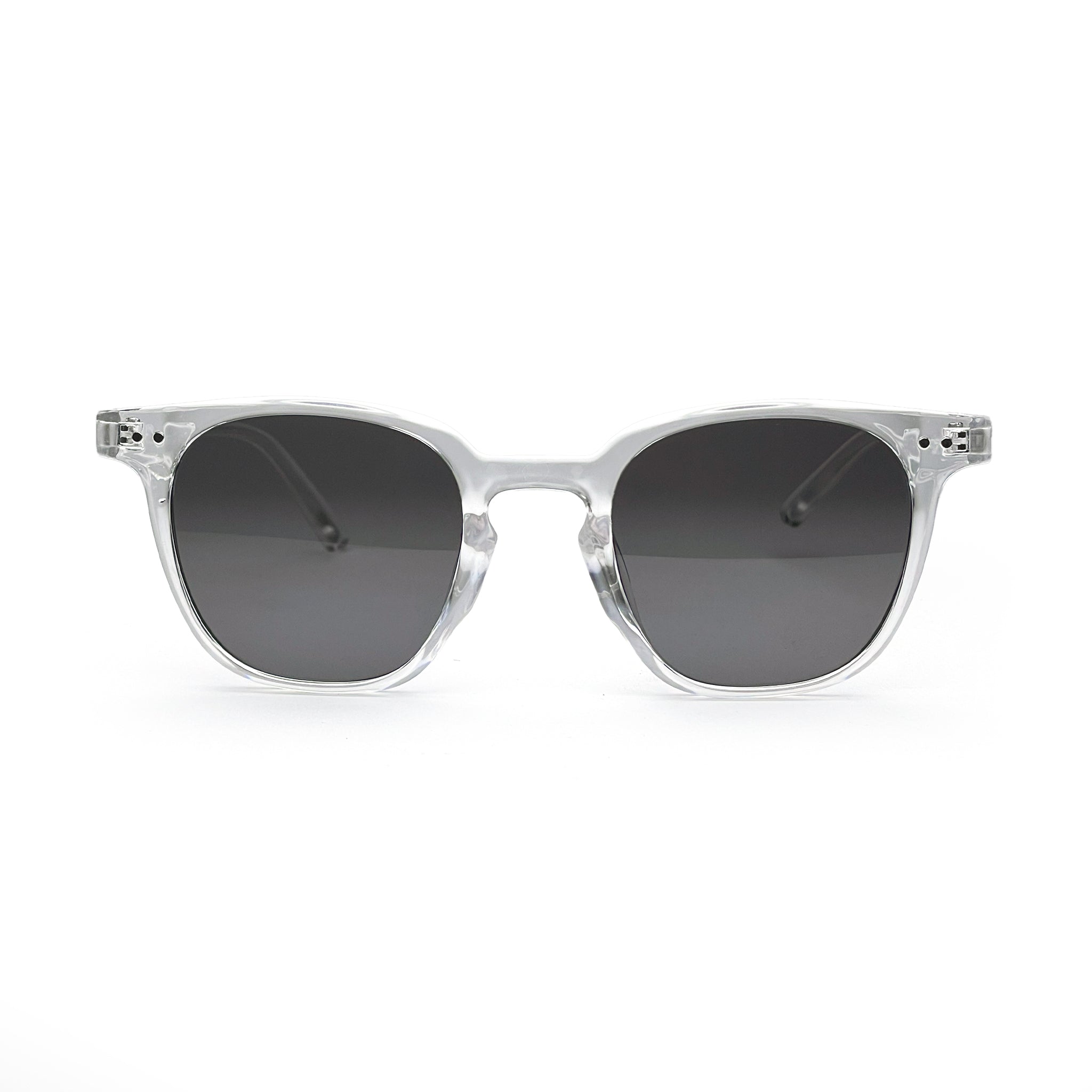 Vincent Sunglasses - Black/Clear (T)