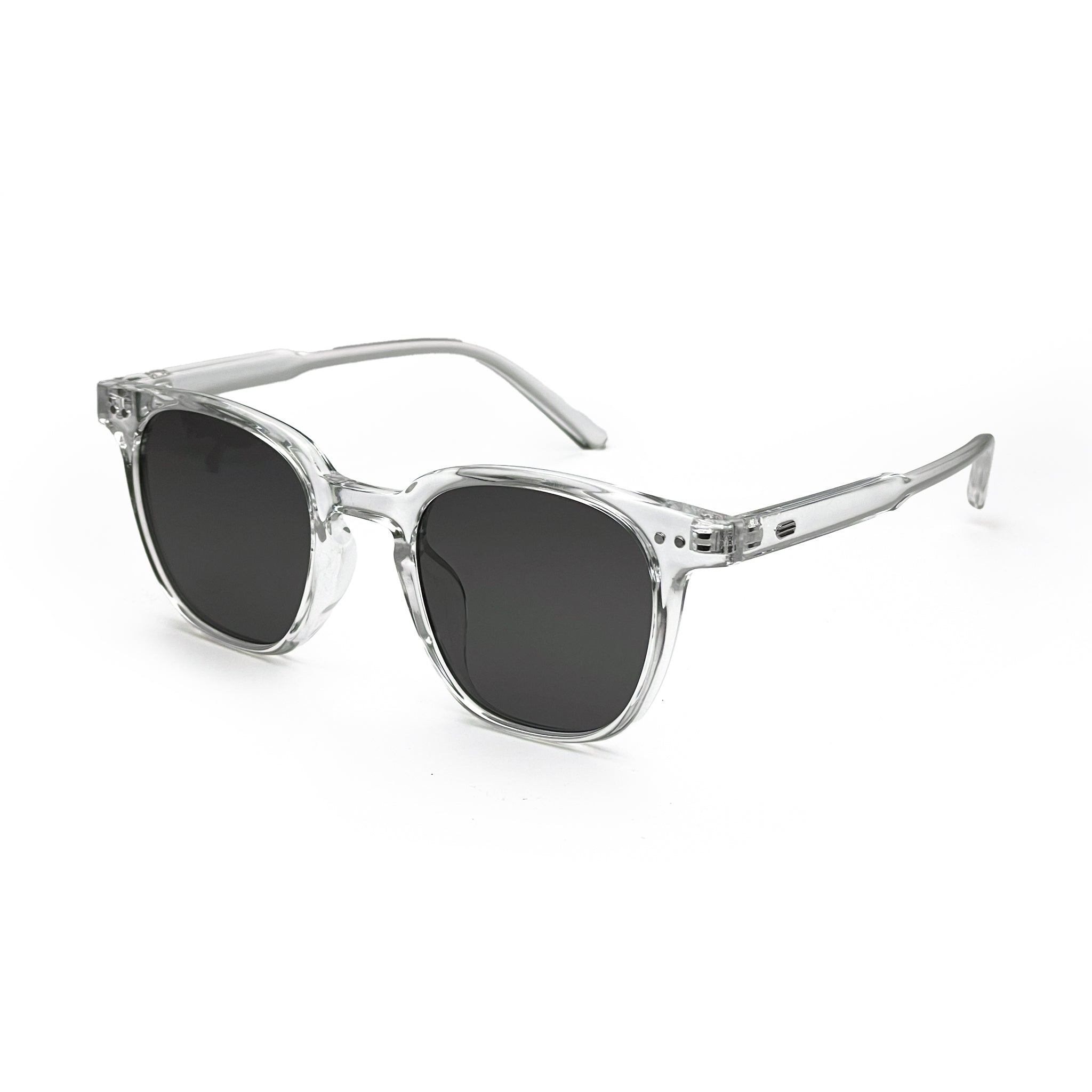 Vincent Sunglasses - Black/Clear (T)