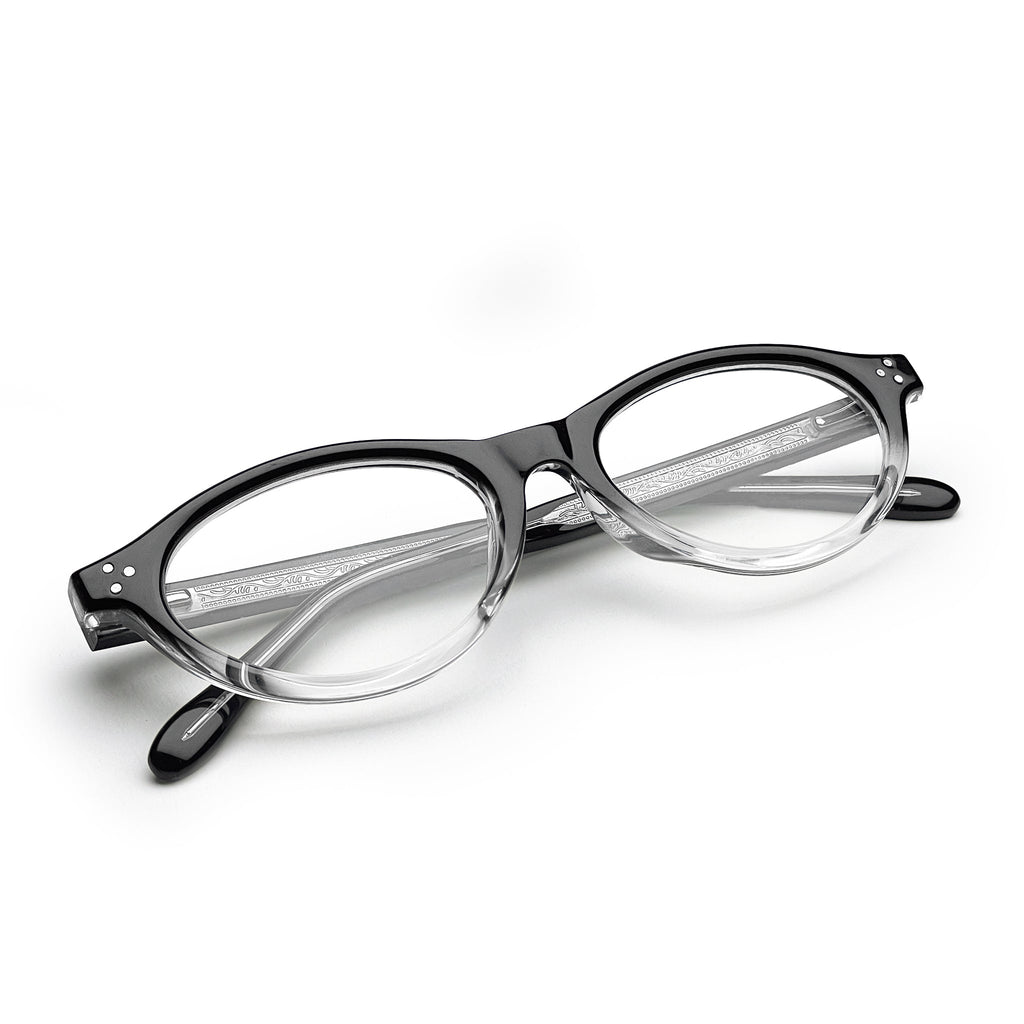 Tom blue-black/clear