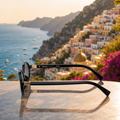 Miu Miu Regard MU 04ZS occhiali rotondi neri
